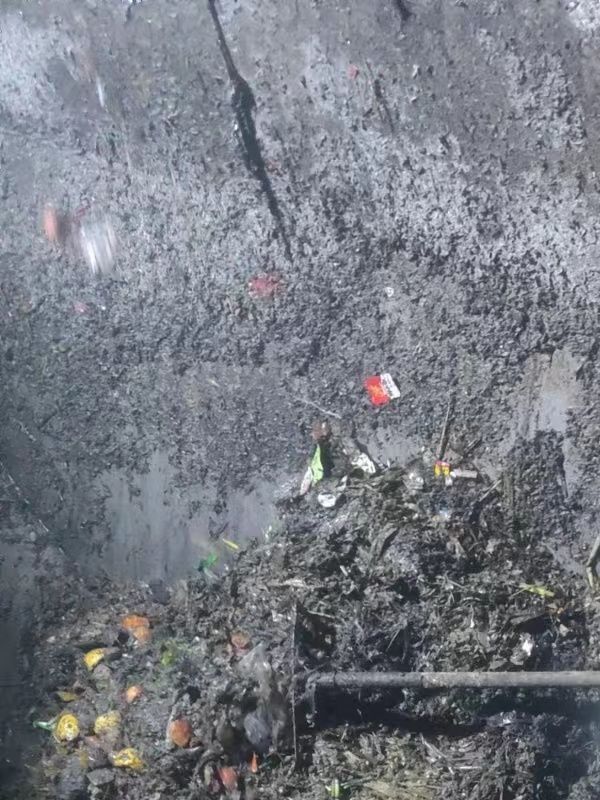 泾川污水池清理